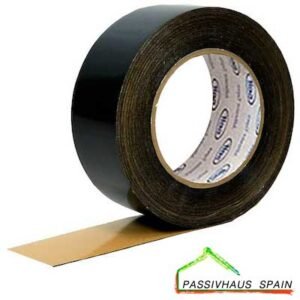 Cinta Black UV solapes y conexiones exterior.