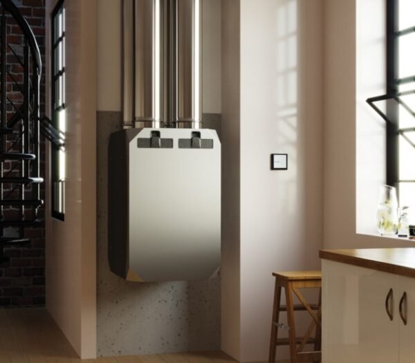 Kit de ventilación doble flujo con recuperación de calor para viviendas hasta 150 m²