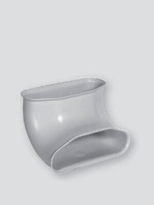 Codo vertical 90º Tunel conductos VMC doble flujo