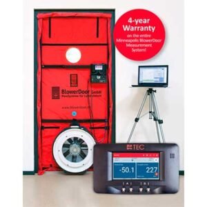 Sistema de medición Blower Door Standard