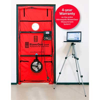 Sistema de medición Blower Door Minifan