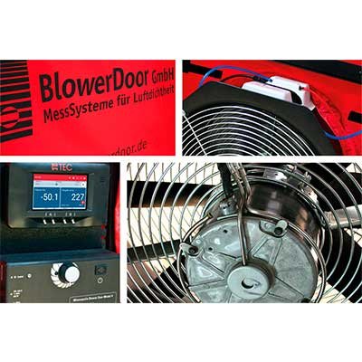 Sistema de medición Blower Door Minifan