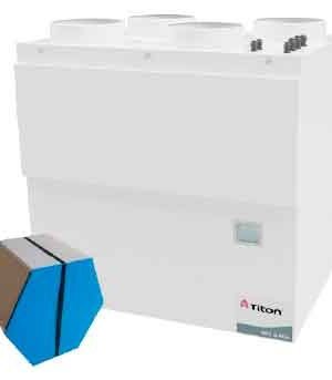 Sistema ventilación entálpico RENair HRV 20 HE
